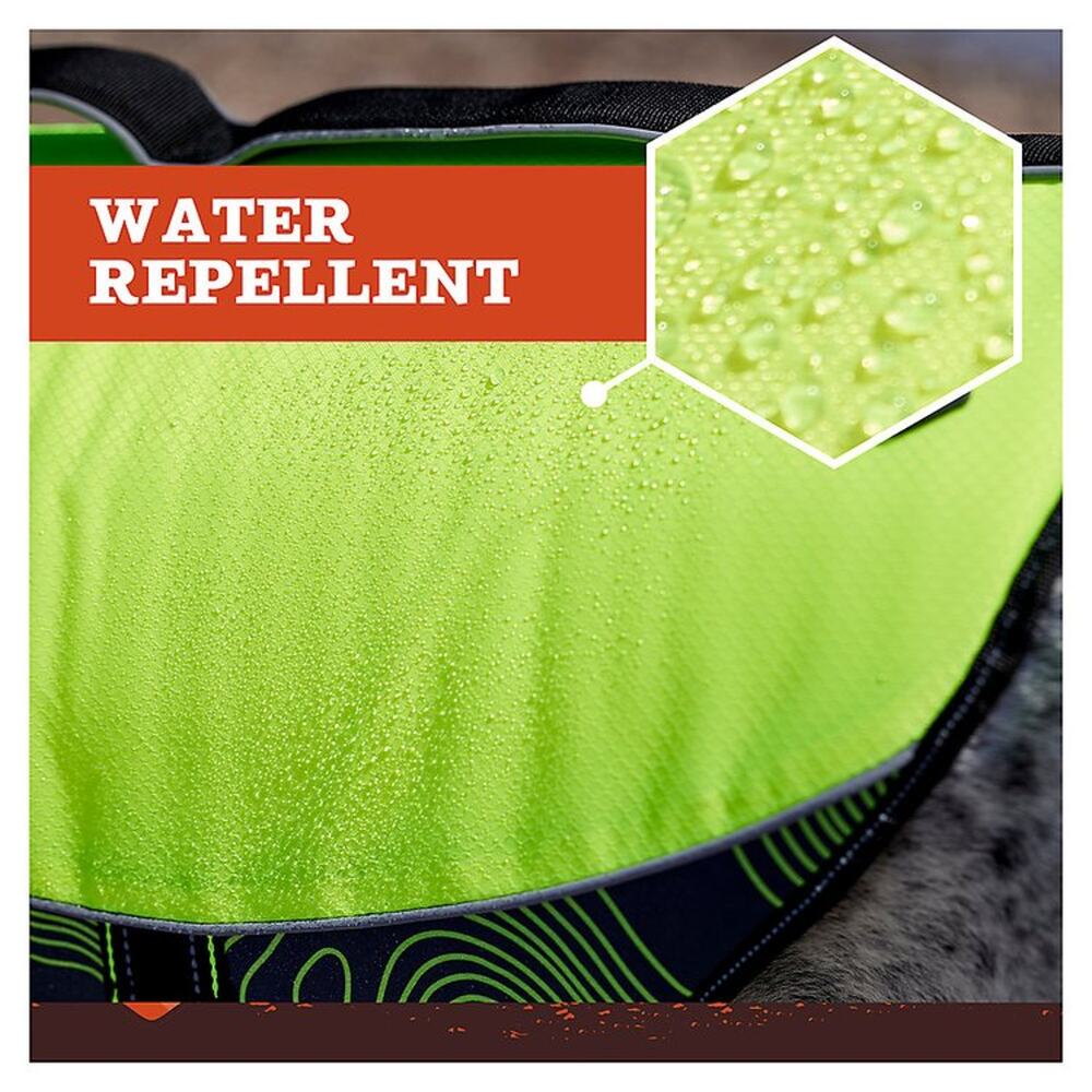 Arcadia Trail Flotation Aid Dog Harness Size 2XL Swim Vest High Vis Yellow NWT - Picture 4 of 7